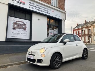 fiat 500 s cabrio 1.2 69 garantie 3 mois