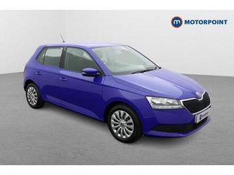 2020 skoda fabia 1.0 mpi s 5dr hatchback petrol manual