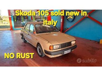 skoda 105 l only 1 owner , low mileage