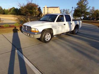 2002 dodge dakota slt crew cab 2 owners 4.7 v8 2wd(169k)hwy mi runsxxx