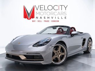 2022 718 boxster 25 years