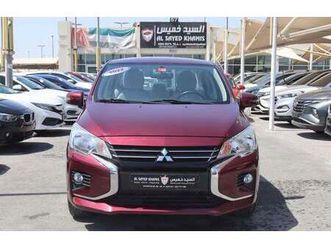 mitsubishi attrage glx 1.2l mitsubishi attrage, 2022- gcc - accident-free - 1.2l - low mileage- excellent condition