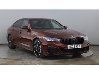 bmw 5 series 520d m sport saloon 2.0 4dr