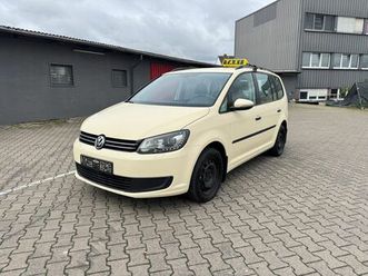 volkswagen touran 1.4 tsi cng gas/benzin klima navi ahk xenon tüv