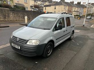 volkswagen, caddy maxi 1.9tdi, 83k, fsh, crew cab
