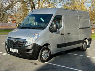2018 vauxhall movano 2.3 cdti ecoflex h2 van 110ps [euro 6] panel van diesel manual