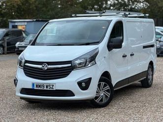 2019 vauxhall vivaro 2900 1.6cdti biturbo 125ps sportive h1 van panel van diesel manual