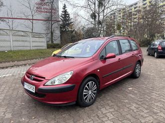 peugeot 307 sw 2.0 benzyna 2002r 136km hak klina- bez rdzy ! poznań naramowice • olx.pl