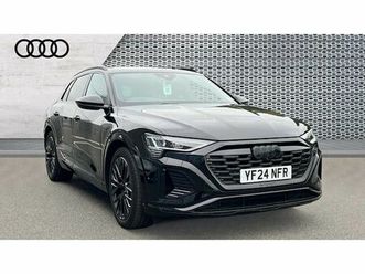 audi q8 e-tron black edition 55 quattro