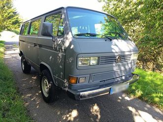 vw t3 caravelle carat syncro, sammlung auflösung
