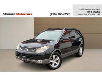 used 2010 hyundai veracruz limited - noaccidents|sunroof|alloy|leather