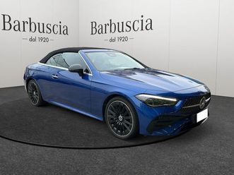 mercedes-benz cle cabrio 200 amg line advanced auto del 2025 usata a pescara