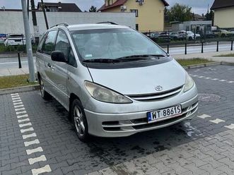 toyota previa 2.4 benzyna 7 osób warszawa wawer • olx.pl