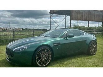 2006 aston martin v8 vantage vert manuel, 6 vitesses cond...