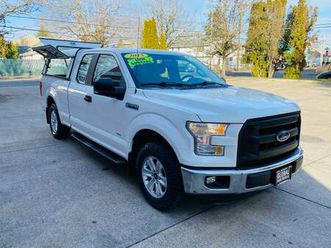 2015 ford f-150 xl super cab+cargo canopy 4d.white truck***sale***