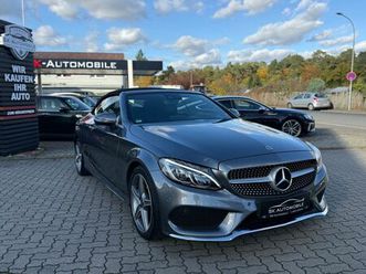 mercedes-benz c220d cabrio amg/designo-lane-keyles-acc-memory