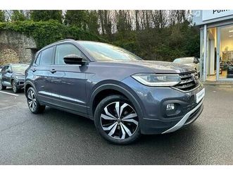 volkswagen t-cross - 1.0 tsi black edition 5dr