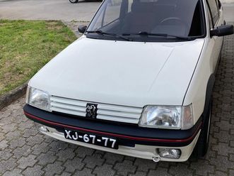 peugeot 205 cti 1.6 c/ elétrica setembro/91