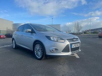 2012 ford focus 1.6 125 zetec 5dr hatchback petrol manual