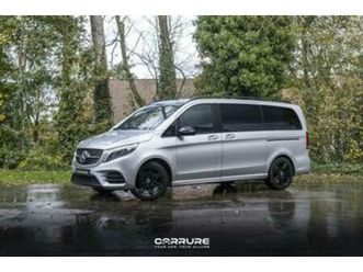 ② mercedes-benz v 300 d lang amg line trekhaak 360 camera lis — camionnettes & utilitaires — 2ememain