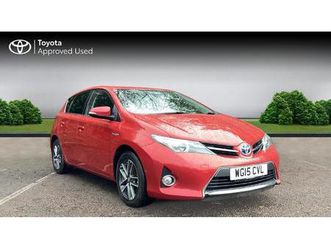 toyota auris icon plus hatchback's 1.8 vvt-h icon plus cvt euro 5 (start/stop) 5dr