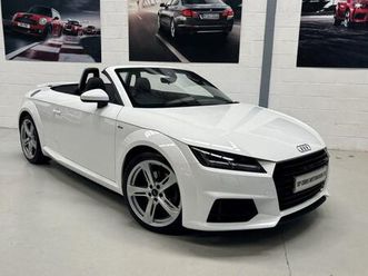 audi tt 2.0 tfsi s line roadster euro 6 (start/stop) 2dr 2016
