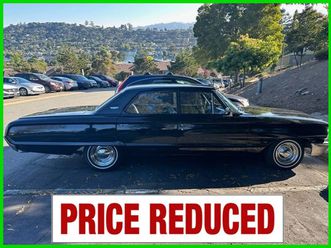 1964 ford galaxie custom 4dr sedan stock number 555584