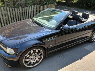 bmw m3 cabrio smg ii e46 vollausstattung 1. hand