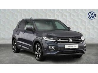 2024 volkswagen t-cross 1.0 tsi r-line (110ps) dsg