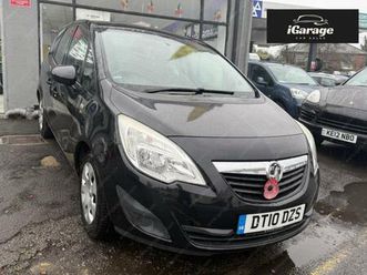 2010 vauxhall meriva 1.4t 16v s mpv 5dr petrol manual euro 5 (120 ps) mpv petrol manual