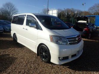 2016 toyota alphard 3.0 mpv gas bi fuel automatic