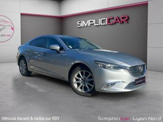mazda mazda6 2.2l skyactiv-d 150 ch bva6 dynamique - suivi complet - carplay - garantie 12 mois