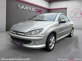 peugeot 206 cc 1.6i 110 quiksilver edition