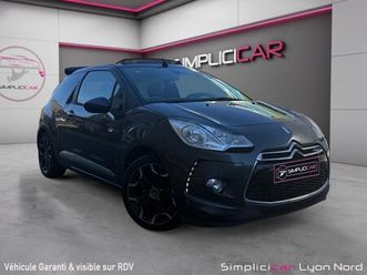 citroen ds3 thp 155 sport chic cabriolet chaine de distrib/garantie 12mois