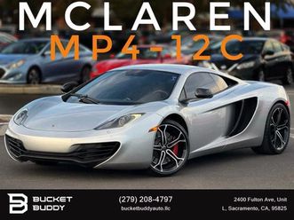 2012 mclaren mp4-12c coupe 2d