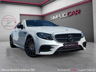 mercedes classe e coupe 400 d 9g-tronic 4-matic amg line