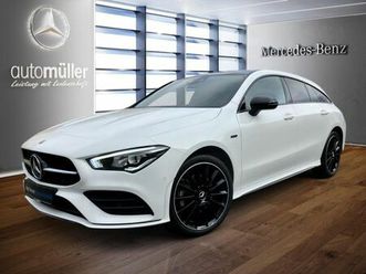 mercedes-benz cla 250 e sb amg pano+ahk+night+burmester+ambi