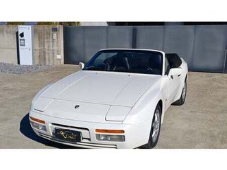 1991 porsche 944 blanc manuel conduite à gauche in italie...