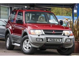 mitsubishi shogun 3.5 shogun gdi gls swb auto 4wd 3dr