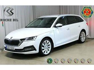 skoda octavia iv style, värmare, s&v-hjul, elräc 62km, 3.99%
