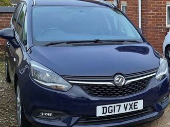 vauxhall, zafira, mpv, 2017, manual, 1364 (cc), 5 doors