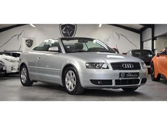 audi a4 cabriolet 1.8 turbo 163 bva multitronic ambition luxe / historique disponible
