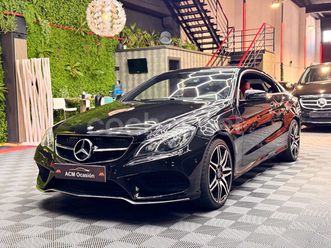 mercedes-benz clase e coupe e 50