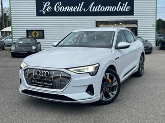 audi e-tron s sportback 55 408ch e-quattro