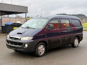hyundai h-1 kasten lkw 6 sitzer klima tüv