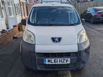 peugeot, bipper, panel van, 2011, manual, 78k milage!