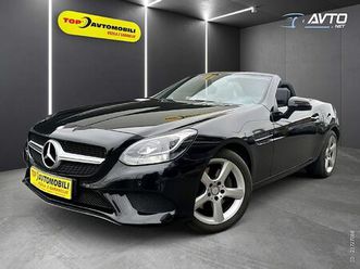 mercedes-benz slc-razred 200 aut. amg-line led navi temp pdc hard-top hi-fi