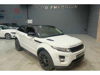 2012 land rover range rover evoque 2.0 si4 dynamic coupe