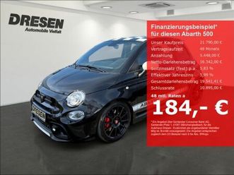 abarth 500 abarth 595 esseesse 1.4 akrapovic, schalensi