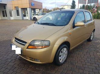 daewoo kalos 1,4kat/100km,2004r.klima,radio,wspoma,dlugo oplaty chojnice • olx.pl